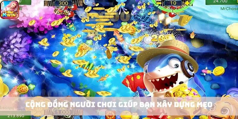 Cộng đồng người chơi giúp bạn xây dựng mẹo