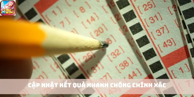 Cập nhật kết quả nhanh chóng chính xác